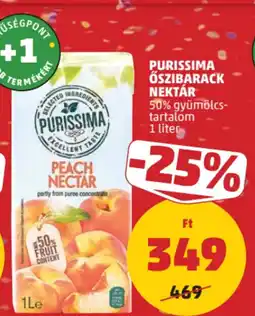 PENNY Purissima őszibarack nektár ajánlat