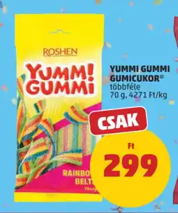 PENNY Roshen Yummi Gummi gumicukor ajánlat