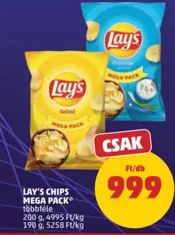 PENNY Lays Chips Mega Pack ajánlat