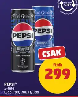 PENNY Pepsi ajánlat