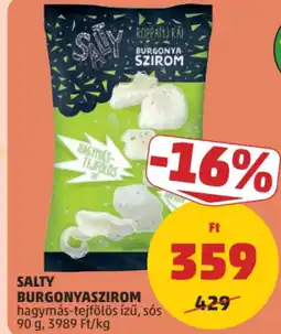 PENNY Salty Burgonyaszirom ajánlat