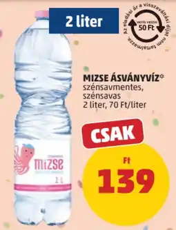 PENNY Mizse Ásványvíz ajánlat