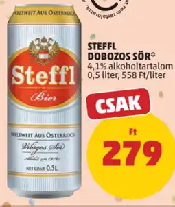 PENNY Steffl dobozos sör ajánlat