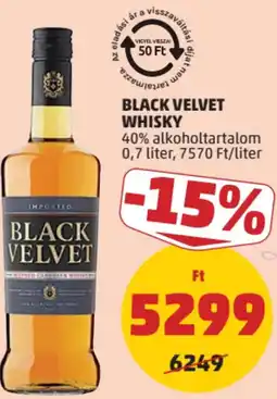 PENNY Black Velvet Whisky ajánlat