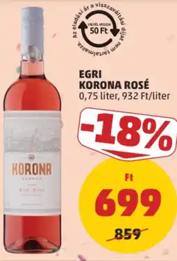 PENNY Egri Korona Rosé ajánlat