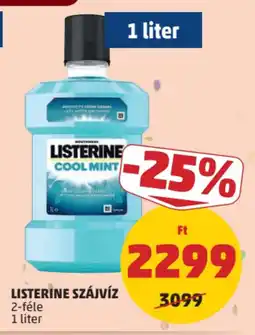 PENNY Listerine szájvíz ajánlat