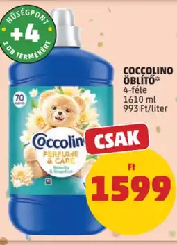 PENNY Coccolino öblítő ajánlat