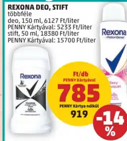PENNY Rexona deo, stift ajánlat