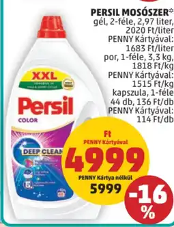 PENNY Persil mosószer ajánlat