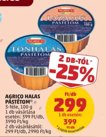 PENNY Agrico halas pástétom ajánlat