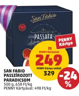 PENNY San Fabio Passzírozott paradicsom ajánlat
