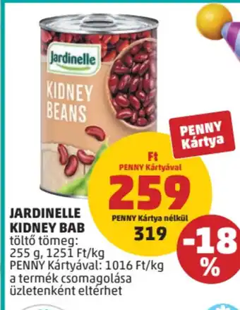 PENNY Jardinelle Kidney bab ajánlat