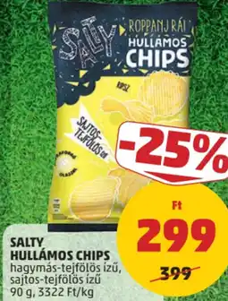 PENNY Salty hullámos chips ajánlat