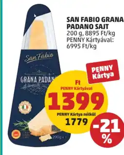 PENNY San Fabio Grana Padano sajt ajánlat