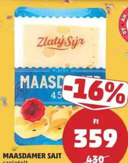 PENNY Zlatý Sýr Maasdamer sajt ajánlat