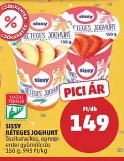 PENNY Sissy réteges joghurt ajánlat