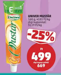 PENNY Univer Mustár ajánlat