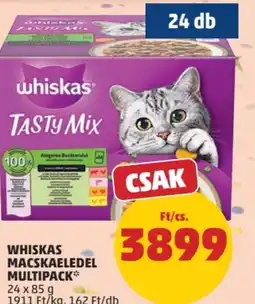 PENNY Whiskas Macskaeledel Multipack ajánlat