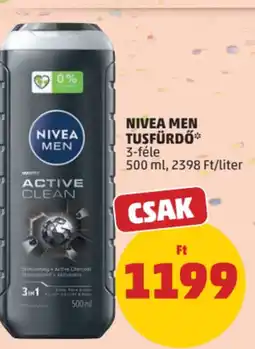 PENNY Nivea Men tusfürdő ajánlat