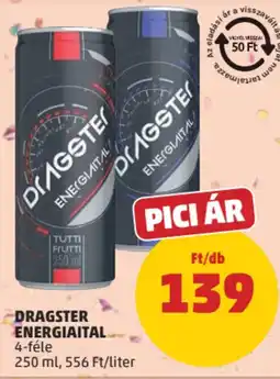 PENNY Dragster energiaital ajánlat
