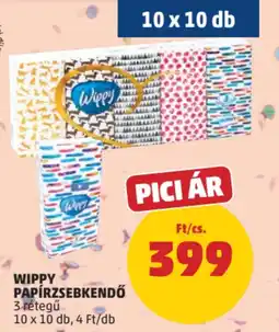 PENNY Wippy papírzsebkendő ajánlat
