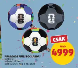 PENNY Fifa Logós plüss focilabda ajánlat