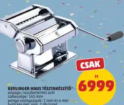 PENNY Berlinger haus tésztakészítő ajánlat