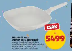 PENNY Berlinger Haus Sahara grill serpenyő ajánlat