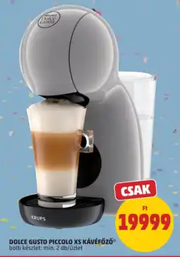PENNY Krups Dolce Gusto Piccolo XS kávéfőző ajánlat