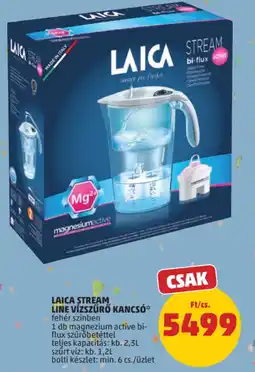 PENNY Laica stream line vízszűrő kancsó ajánlat