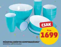PENNY Műanyag edények kempingezéshez ajánlat