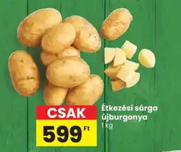Spar Étkézési sárga újburgonya ajánlat