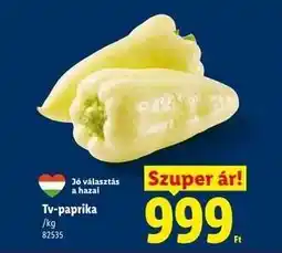 Lidl TV paprika ajánlat