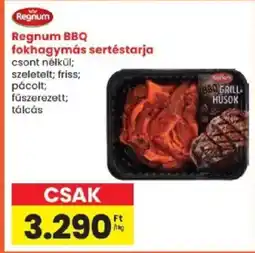 Spar Regnum bbq fokhagymás sertéstarja ajánlat