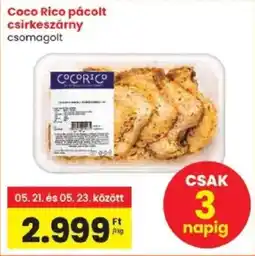 Spar Coco Rico pácolt csirkeszárny ajánlat