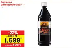 Spar Barbecue grillbegyújtó olaj ajánlat