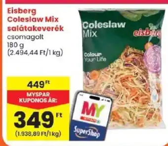Spar Eisberg Coleslaw Mix salátakeverék ajánlat