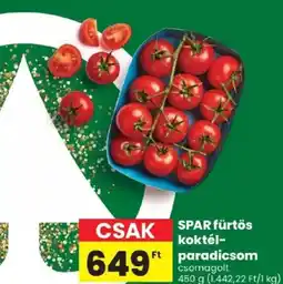 Spar Spar fürtös koktélparadicsom ajánlat