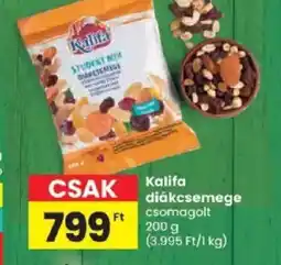 Spar Kalifa diákcsemege ajánlat