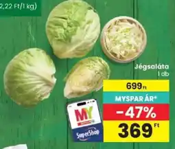 Spar Jégsaláta ajánlat