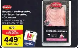 Spar Regnum sertéssonka, sertéscombsonka, sült sonka ajánlat