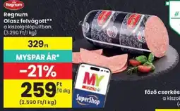 Spar Regnum Olasz felvágott ajánlat