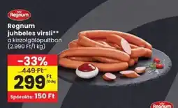 Spar Regnum juhbeles virsli ajánlat