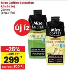 Spar Mizo Coffee Selection kávés tej ajánlat