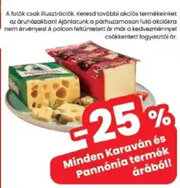 Spar Karaván és Pannónia termékek ajánlat