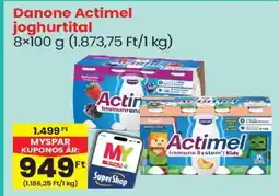 Spar Danone Actimel joghurtital ajánlat