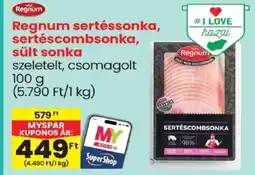 Spar Regnum sertéssonka, sertéscombszonka, sült sonka ajánlat