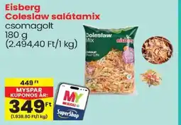Spar Eisberg Coleslaw salátamix ajánlat