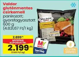 Spar Valdor gluténmentes csirkemell ajánlat