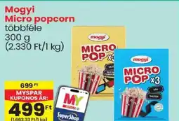 Spar Mogyi Micro popcorn ajánlat